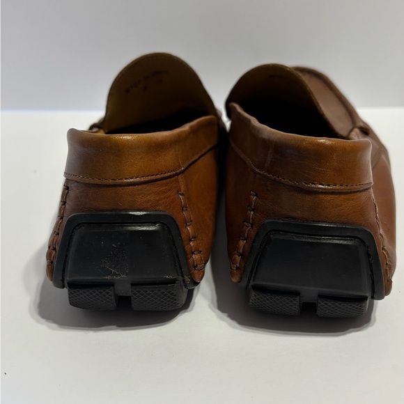 Dino Draghi Slip On Leather Loafers, Mens Size 12 - Picture 4 of 7